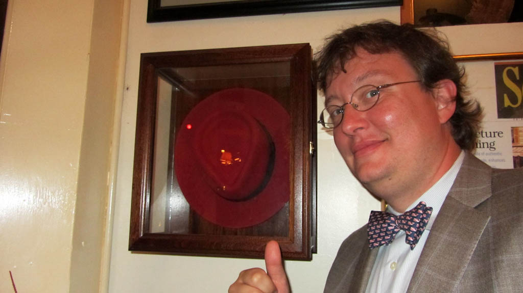 Look at that RED HAT!